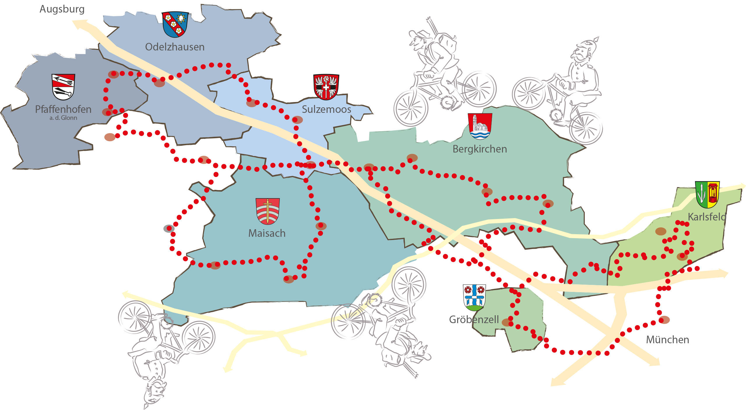 Räuber-Kneißl-Radkarte